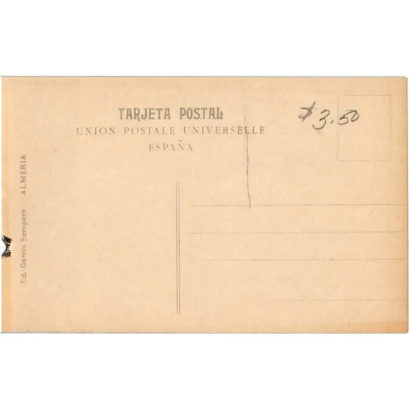 5_ALMERIA PASEO DEL PRINCIPE Spain Postcard - Picture 2 of 2